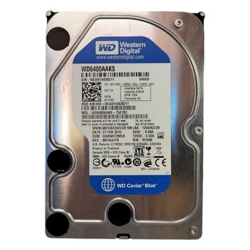 Hd Disco Rígido Interno Western Digital Wd Blue Wd6400aaks 640gb