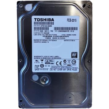 Disco Duro Interno Toshiba DT01ACA050 500 GB | 3.5 Pulgadas SATA | Usado Pero Formateado Y Funcional