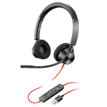 Headset Plantronics Poly Blackwire BW3320-M, USB A, PC/Mobile, Stereo ...