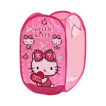 Hello Kitty Kuromi Sanrio Fofo Desenho Animado Dobrável Cesto De Roupas
