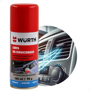 Higienizador De Ar Condicionado automotivo Wurth 145ml Seu Carro sem ...