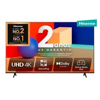 Hisense Smart TV UHD 4K 65 Polegadas 65A6K HDR10+ Dolby Vision Controle ...