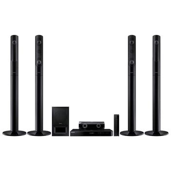 Home Theater Samsung HT-J5550WK/ZD Blu-ray 3D, Caixas Traseiras sem Fio ...