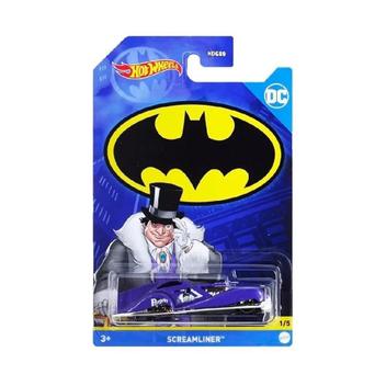 Hot Wheels Batman Screamliner Pinguim Mattel Hdg89 - Carrinho de