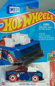 Hot Wheels Brick Rides - Custom Small Block - Carrinho de Brinquedo ...