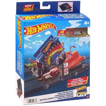 Hot Wheels City Fuel Station Shift - Mattel HMD53 - Carrinhos de