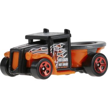 Hot Wheels Gotta Go - Modello HW Progettato Da 3/5, Scala 1:64, Colori Nero/Arancione