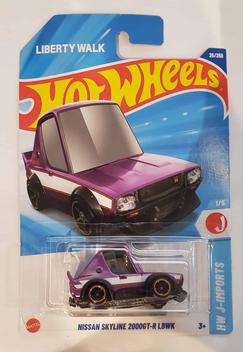 Hot Wheels J-Imports - Nissan Skyline 2000GT-R LBWK - Carrinho de ...