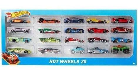 Hot Wheels Hot Wheels C/20 Carrinhos Sortidos no Shoptime