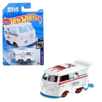 Hot Wheels Kool Kombi Hello Kitty 2021 Escala 1:64 Grx94 Mattel