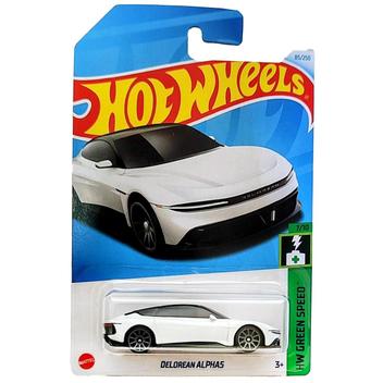 Hot Wheels 2024 DeLorean Alpha5 - Série Green Speed - 85/250 - Version Verte 1:64 - Neuf