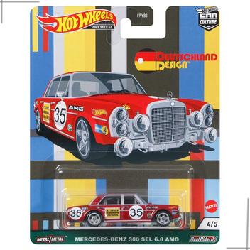 Hot Wheels - Mercedes-benz 300 Sel 6.8 Amg - Deutschland - Mattel