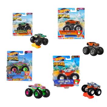 Hot Wheels Monster Trucks Mini Carrinho Com Lançador Series SortidoSortidas