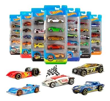 Carrinhos Hot Wheels - Pacote com 5 Carros - Sortido - Mattel -  superlegalbrinquedos