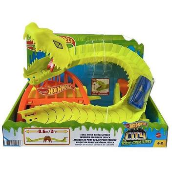 Pista Hot Wheels City - Ataque Tóxico do Dinossauro - Mattel - Pistas -  Magazine Luiza