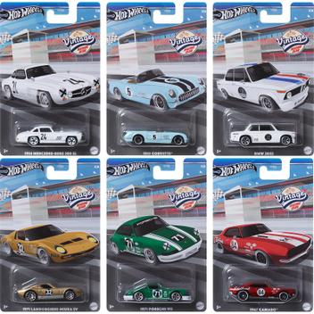 ミニカー HotWheels Vintage Racing Carrinho Hot Wheels Vintage Racing Club HRT81 - Mattel - Carrinho
