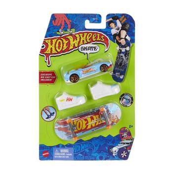 Hot Wheels Skate De Dedo Com Tênis Challenge Accepted - HGT48