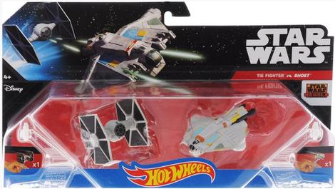 Hot wheels star wars navicelle the fighter vs ghost - Aviões e Helicópteros de Brinquedo - Magazine Luiza