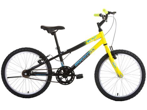 Bicicleta Houston Zum Vb Aro 20 Rígida 1 Marcha - Amarelo/preto