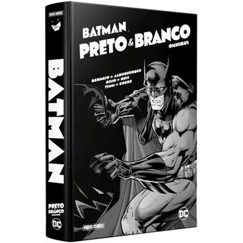 Hq Batman Preto e Branco Omnibus - Panini - Revista HQ - Magazine