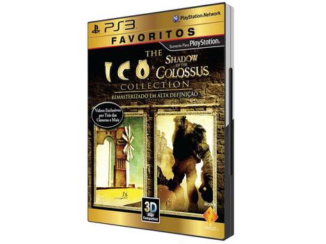 Ico & Shadow Of The Colossus para PS3 - Coleção Favoritos - Sony - Outros  Games - Magazine Luiza