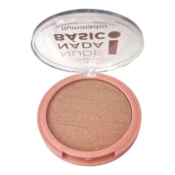 Iluminador Nude Nada Basic - Jasmyne - Iluminador Facial - Magazine Luiza