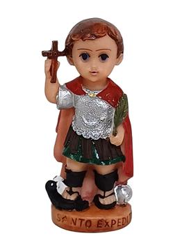 Imagem de Santo Expedito Criança Baby 7cm Resina - R&S - Imagens de