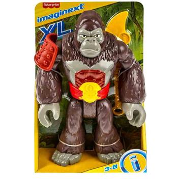 Imaginext XL Rei Gorila Gorilla King Mattel HLB72 - Boneco Batman