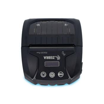 Impressora Térmica Etiqueta Zebra Zq220 Transferência Térmica Monocromática Usb e Bluetooth Bivolt