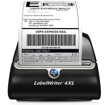 Impressora Térmica Etiqueta Dymo Label Writer 4xl Transferência Térmica Monocromática Usb e Ethernet Bivolt