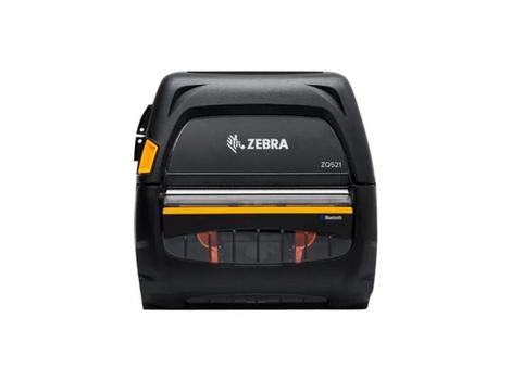 Impressora Térmica Etiqueta Zebra Zq521 Transferência Térmica Monocromática Bluetooth e Wifi Bivolt