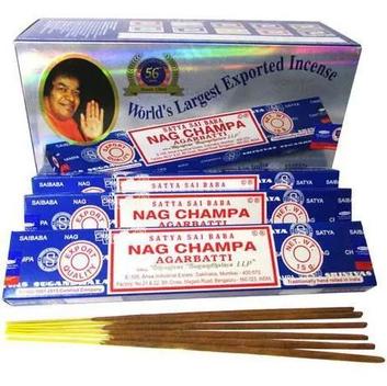 Aaruda Satya Shrinivas Sugandhalaya - Set 12 bastonicini di incenso da 15 g, 180 g