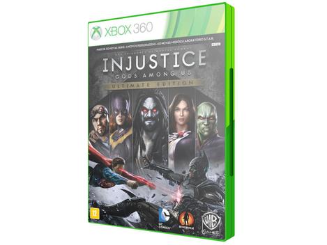 Jogo Xbox 360  Injustice Gods Among Us - Videogames - Passaúna