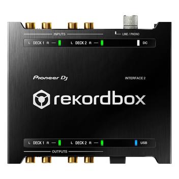Interface de áudio USB Pioneer DJ INTERFACE 2 para rekordbox