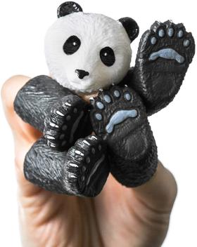 Panda cheap finger puppet