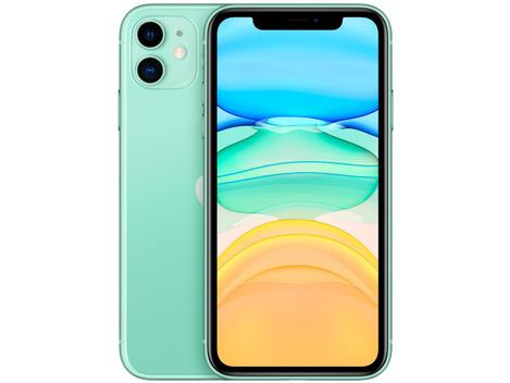 iPhone11 本体 128GB iPhone 11 Apple 128GB Verde 6,1” 12MP iOS - iPhone - Magazine Luiza