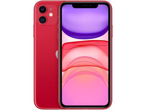 iPhone 11 Apple 64GB (PRODUCT)RED 6,1” 12MP iO - iPhone - Magazine