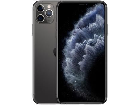 iPhone 11 Pro Max Apple 256GB Cinza-espacial - 6,5” 12MP iOS