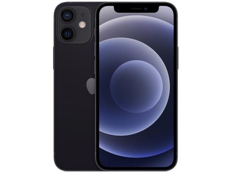 Apple iPhone 12 miniブラック iPhone 12 Mini Apple 128GB Preto 5,4” - Câm. Dupla 12MP iOS