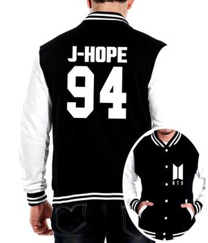 Jaqueta College Masculina Kpop BTS Integrantes J Hope 94 ER 110