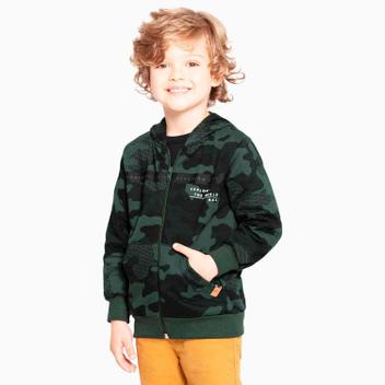 kids army moletom com capuz