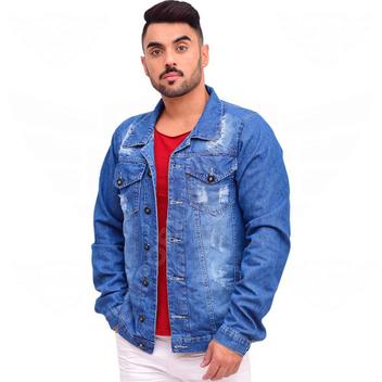 camisa jeans rasgada
