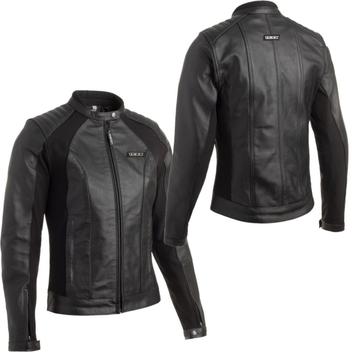 jaqueta moto feminina couro