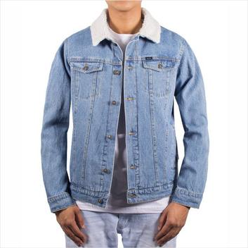 Jaqueta Rip Curl Angus Denim Jacket Mid Blue Jaqueta e Casaco