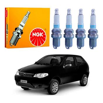 Jogo 4 Velas Original Ngk Palio 1.0 8v 2004 A 2016 - Vela de Ignição ...
