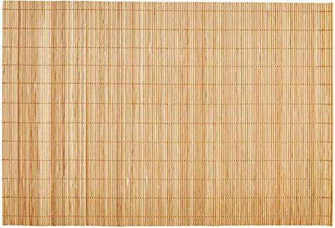 Jogo americano cozinha de bambu 4 peças lugar americano marrom limpa fácil  mimo3606 - Meu Canto Shop
