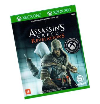 Jogo Assassins Creed Revelations para Xbox 360 - Mídia Física Original -  RIKATECH