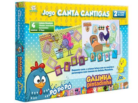Jogo Canta Cantigas Jak Galinha Pintadinha - Toyster - Outros