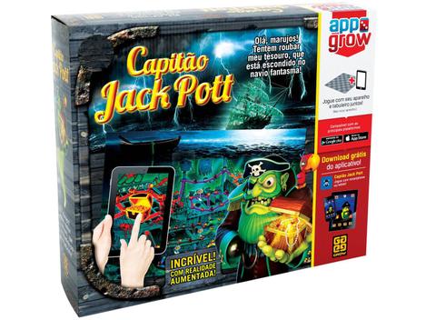 Jogo Capitão Jack Pott Tabuleiro - Grow - Jogos de Tabuleiro - Magazine  Luiza