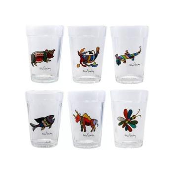 Copo Americano Mickey 90 04 jogos com 06 peças - Bebidas do Mundo